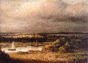 Philips Koninck Wide River Landscape Sweden oil painting artist